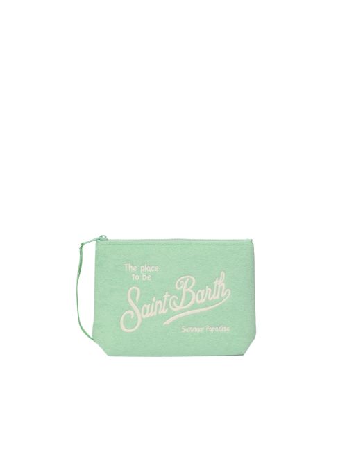 Pochette Aline Sponge in spugna Verde Mc2 Saint Barth | ALI000300399L